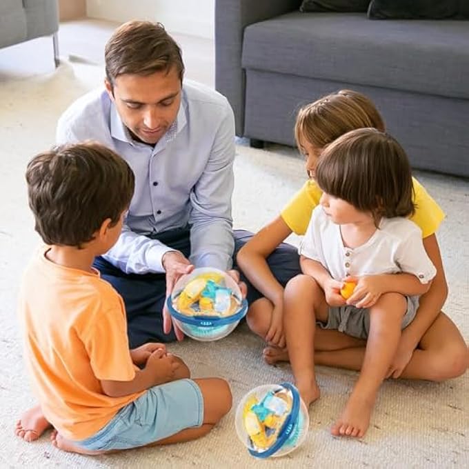 3D GRAVITY MAZE GAME BRAIN TEASER FIDGET, TOY PUZZLE BALL | ANXIETY RELIEF ITEMS | COOL STUFF | SENSORY TOYS FOR KIDS & ADULTS AGES 6+ - Image 3